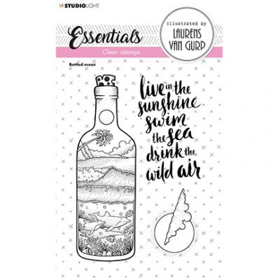 StudioLight  Essentials Nr.253 Clear Stamps - Bottled Ocean